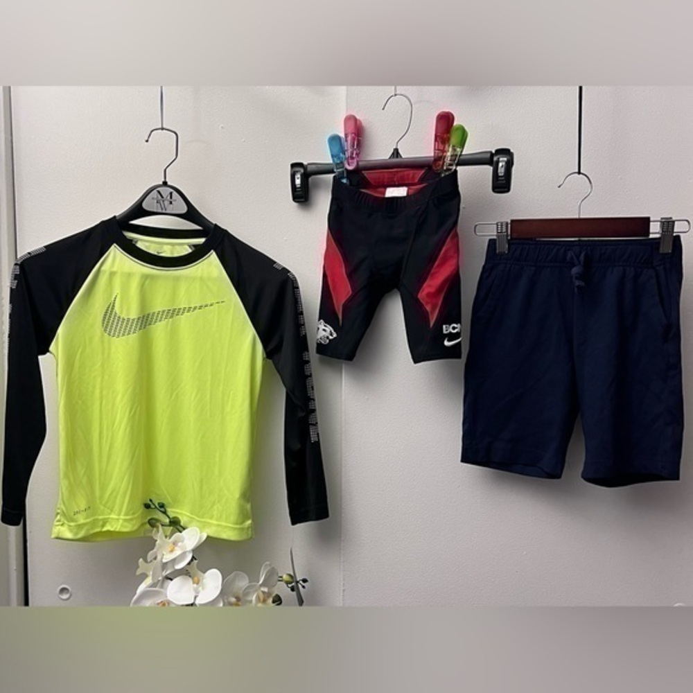 NWT boys top & EUC bottom shorts bundle sale size 7